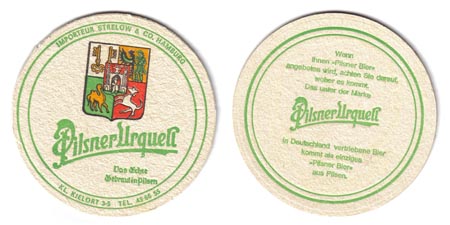 Bierdeckel, rund, beidseitig bedruckt